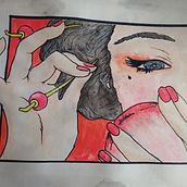 Mi proyecto del curso: Ilustración en acuarela con influencia japonesa. Traditional illustration, Drawing, and Watercolor Painting project by Sara Romero Bernal - 01.04.2023