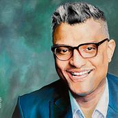 Tiago Brunet. Drawing, Portrait Drawing, Realistic Drawing, Artistic Drawing, Figure Drawing, Acr, and lic Painting project by Suzan Naffin Borchardt - 01.03.2023