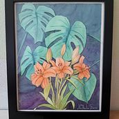 Mi proyecto del curso: Técnicas de acuarela en negativo para ilustración botánica. Un progetto di Illustrazione tradizionale, Pittura ad acquerello e Illustrazione botanica di Nathalia Freire Iturriaga - 04.01.2023