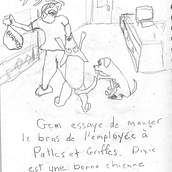 Pattes et Griffes. Traditional illustration project by jayherskowitz - 01.04.2023