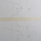 Meu projeto do curso: Fundamentos da luz e da cor para aquarela . % Dinis Ponteira tarafından hazırlanan Tablo, Sulubo, a Resim, Mimari İllüstras, Ve on projesi - 01.05.2023