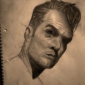 Mi proyecto del curso:  Dibujo de retrato artístico: captura expresiones auténticas. Traditional illustration, Fine Arts, Sketching, Pencil Drawing, Drawing, Portrait Drawing, Realistic Drawing, Artistic Drawing, and Figure Drawing project by Francesco Martone - 01.05.2023