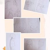 Mi proyecto del curso: Dibujo anatómico para principiantes. Fine Arts, Sketching, Pencil Drawing, Drawing, Realistic Drawing, and Figure Drawing project by Brayan Pulido - 01.04.2023