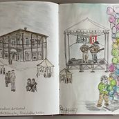 My project for course: Artistic Watercolor Sketching: Dare to Express Your Ideas. Traditional illustration, Sketching, Creativit, Drawing, Watercolor Painting, and Sketchbook project by Carolyn Wainright - 11.27.2022