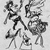 Meu projeto do curso: A arte de desenhar: transforme seus rabiscos em arte. Un progetto di Illustrazione tradizionale, Disegno a matita, Disegno e Sketchbook di Beatriz Cristina Bacic - 05.01.2023
