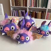 Mi proyecto del curso: Textile Toys: diseño y creación de personajes en tela. Character Design, To, Design, Sewing, and Textile Design project by lenmor66 - 01.05.2023