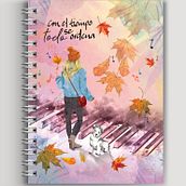 Ilustración de portada para cuaderno. Cliente Tinta Negra. Un projet de Illustration traditionnelle , et Design  de Sissi Tamayo Chavarriaga - 06.01.2023