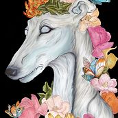 Rêveuse. Traditional illustration, and Digital Illustration project by Shanamarie Lawhorn - 01.06.2023