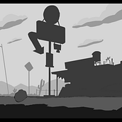 My project for course: Digital Background Painting for Animation. Projekt z dziedziny Trad, c, jna ilustracja,  Animacja, Ilustracja c, frowa, Malarstwo c i frowe użytkownika S. Hakey - 06.01.2023