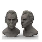 Mi proyecto del curso: Retrato 3D realista con ZBrush y KeyShot. 3D, 3D Modeling, and 3D Character Design project by Pedro Nicolas Adrover - 01.05.2023