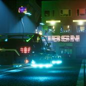 Mi proyecto del curso: Diseño de videojuegos con Unreal Engine: escenas ciberpunk. 3D, Animation, Art Direction, 3D Animation, Video Games, Game Design, and Game Development project by Pablo Andres Treviño Juarez - 01.06.2023