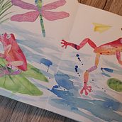 Mój projekt z kursu: Kreatywne szkice akwarelą dla początkujących. Traditional illustration, Sketching, Creativit, Drawing, Watercolor Painting, and Sketchbook project by Anna Ćwiklińska - 01.05.2023