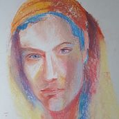 My project for course: Expressive Portrait Drawing with Soft Pastels. Traditional illustration, Fine Arts, Drawing, Portrait Drawing, and Artistic Drawing project by mavis_taylor - 01.06.2023