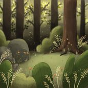 My project for course: Atmospheric Scenes in Procreate: Paint with Color and Light. Traditional illustration, and Digital Illustration project by Winona Kieslich - 01.05.2023