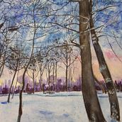 Mój projekt z kursu: Tworzenie palet kolorystycznych za pomocą akwareli. Un proyecto de Ilustración tradicional, Bellas Artes, Pintura, Pintura a la acuarela y Teoría del color de justyna_marcel - 06.01.2023