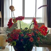 Meu projeto do curso: Design e criação de composições florais Ein Projekt aus dem Bereich L, schaftsbau, Blumen- und Pflanzendesign, Innendesign, Dekoration von Innenräumen und DIY von Simone Weiss - 03.01.2023