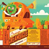 Iron Hill Brewery Creamsicle Beer. Un proyecto de Diseño, Ilustración tradicional y Packaging de Billy Baumann - 06.01.2023