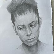 My project for course: Graphite Drawing Techniques for Planar Portraiture. Fine Arts, Sketching, Drawing, Portrait Drawing, Realistic Drawing, and Artistic Drawing project by Lynn Robinson - 01.07.2023