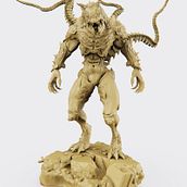 Curso: Modelado en ZBrush: del concept art a la criatura final.- Ein Projekt aus dem Bereich 3D, 3-D-Modellierung, Videospiele, Concept Art und Design von 3-D-Figuren von Julio Di Guilmi - 06.01.2023
