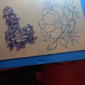 Mi proyecto del curso: Tatuaje para principiantes. Projekt z dziedziny Projektowanie tatuaż użytkownika Aleja cherry Bomb - 07.01.2023