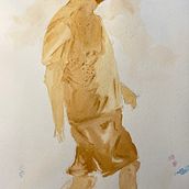 Il mio progetto del corso: Sketching di persone ad acquerello. Sketching, Watercolor Painting, and Figure Drawing project by Simone del grosso - 01.07.2023