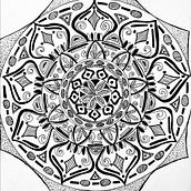 Il mio progetto del corso: L'arte del mandala: disegna motivi geometrici Ein Projekt aus dem Bereich Zeichnung und Illustration mit Tinte von Fabrizio - 07.01.2023
