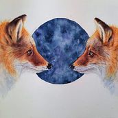Meu projeto do curso: Retratos expressivos de animais em aquarela. Traditional illustration, Watercolor Painting, Realistic Drawing, and Naturalistic Illustration project by Adelaide Aquarelas - 01.07.2023