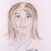 Il mio progetto del corso: Creazione di ritratti stilizzati ad acquerello. Un proyecto de Ilustración tradicional, Pintura, Pintura a la acuarela y Dibujo de Retrato de Simona Pedroli - 08.12.2022