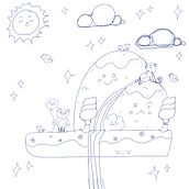 My project for course: Designing Kawaii Worlds: Spread Joy Through Illustration. Character Design, Digital Illustration, and Manga project by bluetinee - 01.08.2023