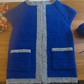 Mi proyecto del curso:  Top-down: prendas a crochet de una sola pieza. Fashion Design, Fiber Arts, DIY, Crochet, and Textile Design project by llagarca - 01.08.2023