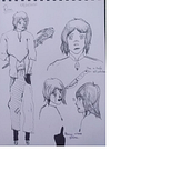 Mi proyecto del curso: El arte del manga: dibuja personajes únicos. Een project van Ontwerp van personages, Tekening met potlood,  Tekening,  Illustratie met inkt y Manga van mat1tyu - 04.01.2023