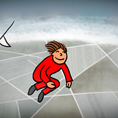 Felicitación de año nuevo. Projekt z dziedziny Trad, c, jna ilustracja, Kino, film i telewizja,  Animacja, Film i Animacje 2D użytkownika Oliveiro Dumas - 31.12.2022