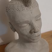 My project for course: Introduction to Clay Figurative Sculpture. Fine Arts, and Sculpture project by acyd2010 - 01.09.2023