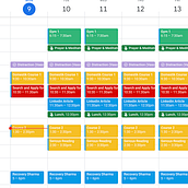 My project for course: Agenda Organization for Energy and Time Management. Creative Consulting, Design Management, Marketing, Management, and Productivit project by Joao Pedro Carneiro - 01.09.2023