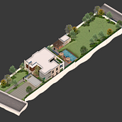 Mi proyecto del curso: Ilustración digital de proyectos arquitectónicos. Un proyecto de Arquitectura, Paisajismo, Ilustración digital, Arquitectura digital e Ilustración arquitectónica de Marcos Reynoso - 09.01.2023