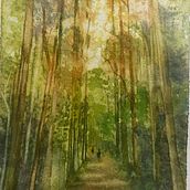 Mi proyecto del curso: Paisajes de ensueño con acuarela: plasma la luz. Watercolor Painting project by midbgt - 01.09.2023