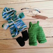 Mi proyecto del curso: Amigurumi: diseño de ropa, pelo y complementos. Arts, Crafts, To, Design, Fiber Arts, Crochet, Amigurumi, and Textile Design project by Esmeralda Prieto Palacios - 01.10.2023