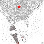Il mio progetto del corso: Idee illustrate: disegna il tuo universo interiore. Traditional illustration, Social Media, Drawing, Digital Illustration, Instagram, and Digital Drawing project by Maria - 01.10.2023