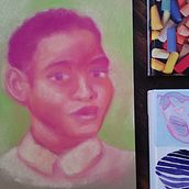 My project for course: Expressive Portrait Drawing with Soft Pastels. Traditional illustration, Fine Arts, Drawing, Portrait Drawing, and Artistic Drawing project by tmitra7 - 01.03.2023