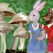 fairytale painting. Ilustração tradicional projeto de Gillian Bolnick - 10.01.2023