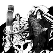 Character design from Vessillon (indie RPG, in progress...). Projekt z dziedziny Trad, c, jna ilustracja i Projektowanie postaci użytkownika boncoboncompagni - 10.01.2023