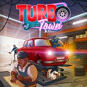 Turbo Town Juego de Mesa . % Dave Navarro tarafından hazırlanan Geleneksel illüstras, on, Grafik Tasarım, O, Ve un Tasarımı projesi - 12.01.2021
