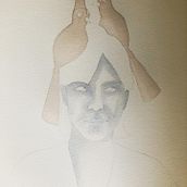 Mon projet du cours : Portrait illustré à l’aquarelle. Un progetto di Illustrazione tradizionale, Belle arti, Pittura, Disegno, Pittura ad acquerello, Disegno di ritratti e Disegno artistico di Manon Galery - 10.01.2023