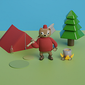 Il mio progetto del corso: Creazione di personaggi 3D con Blender . Un progetto di 3D, Character design, Modellazione 3D, Character design 3D e Progettazione 3D di Mauro Porcu - 10.01.2023