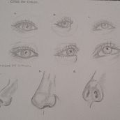 Mi proyecto del curso: Sketchbook de retrato: explora el rostro humano. Sketching, Portrait Drawing, Artistic Drawing, Drawing, and Sketchbook project by Lilo Mirez - 01.09.2023
