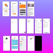 Mi proyecto del curso: Diseño de una aplicación móvil. UX / UI, Mobile Design, Design digital, Design de apps, e Design de produto digital projeto de Alejandra Amaya - 31.12.2022