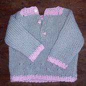 My project for course: Top-down Technique for Children's Knitwear. Un proyecto de Diseño de moda, Tejido, Tejido de punto y Diseño textil de prisca_ - 11.01.2023