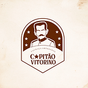Capitão Vitorino - Cachaça Artesanal. Un projet de Design graphique, Publicité , et Direction artistique de Maira Pinho - 11.01.2023