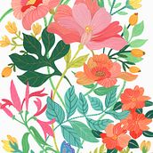 My project for course: Floral Illustration with Gouache Paint. Een project van Digitale illustratie,  Botanische illustratie y Schilderen met gouache van ateliermarla - 01.01.2023