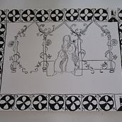 My project for course: Fairy-Tale Illustration with Pen and Ink. Un projet de Dessin, Dessin artistique, Illustration à l'encre et Illustration traditionnelle de susan_southall - 11.01.2023